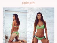 Włoska modelka Federica Nargi w bikini Goldenpoint